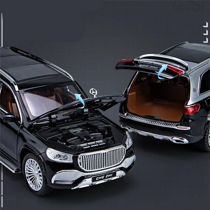 MAYBACH GLS600 Luxury Diecast Metal Car Model With Sound & Light – Kids & Collectors Toy Gift
