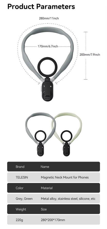 Magnetic Phone Hanging Neck Holder for Apple Devices