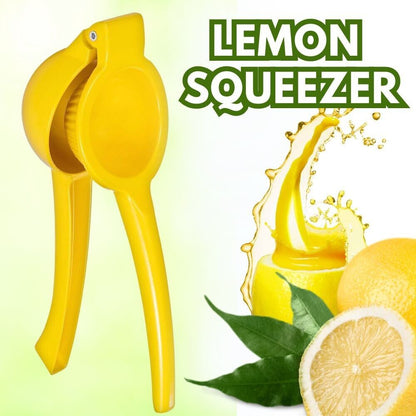 Metal Lemon Squeezer Juicer – Handheld Citrus Press for Lemons, Limes & Oranges