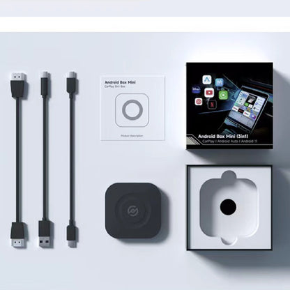 Original Wired to Wireless CarPlay & Android Auto Adapter with USB-HDMI Port