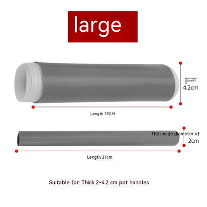 Handmade Non-Slip Silicone Insulation Sleeve for Kitchen – Heat Shield Gadget