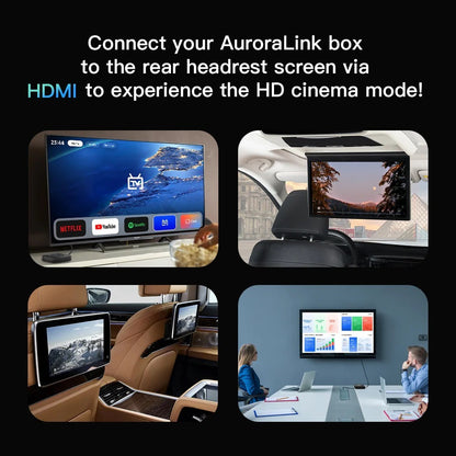 Original Wired to Wireless CarPlay & Android Auto Adapter with USB-HDMI Port
