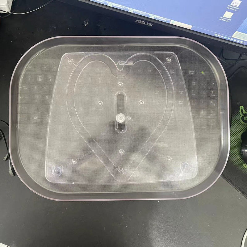 360-Degree Rotating Refrigerator Storage Tray – Space-Saving Organizer