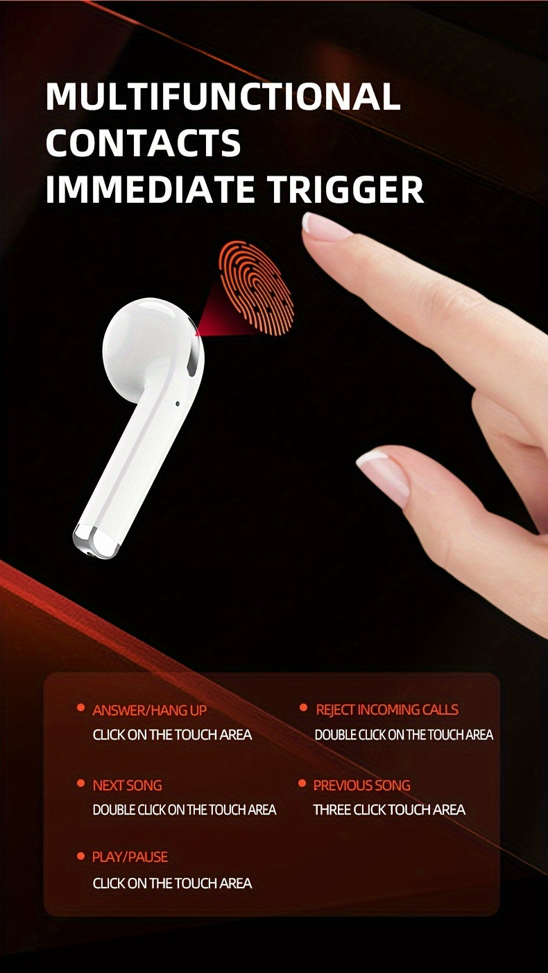Aigo T18 Bluetooth 5.3 TWS Earbuds - Dual HD Mic Sports & Gaming Headset