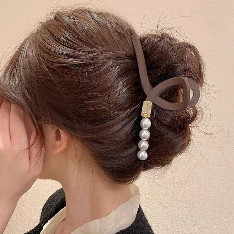 New Grip Large High-Sense Barrettes for Women – Handmade, Acrylic Hair Clips, Multiple Styles