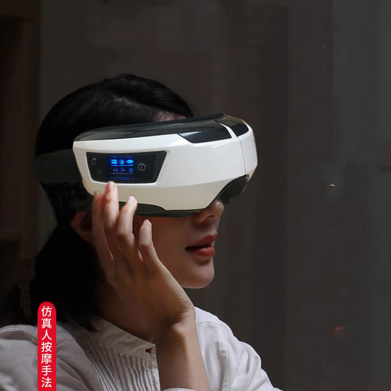 Eye Massager Eye Care Device - Vibration, Hot Compress & Air Pressure Massage