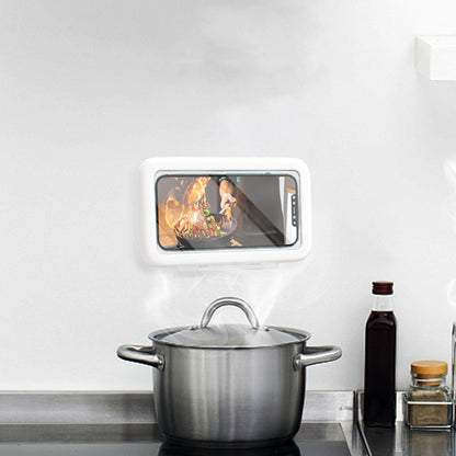 Waterproof Shower Phone Box - Touch Screen Case for Bathroom & Kitchen