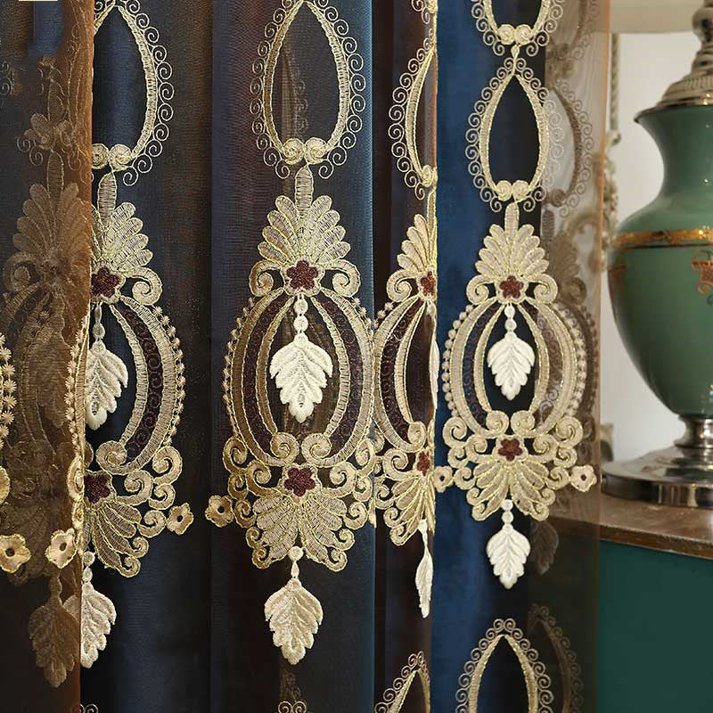 High-End Embossed Window Screens - Italian Flannel Shading for Living Room & Bedroom