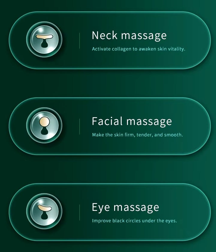 Multi-Functional Anti-Wrinkle Skin Rejuvenation Device - Neck, Face & Eye Lifting Massage Machine