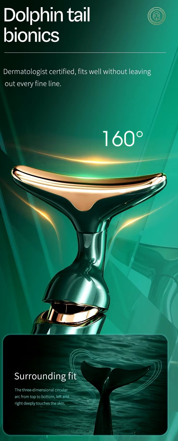 Multi-Functional Anti-Wrinkle Skin Rejuvenation Device - Neck, Face & Eye Lifting Massage Machine