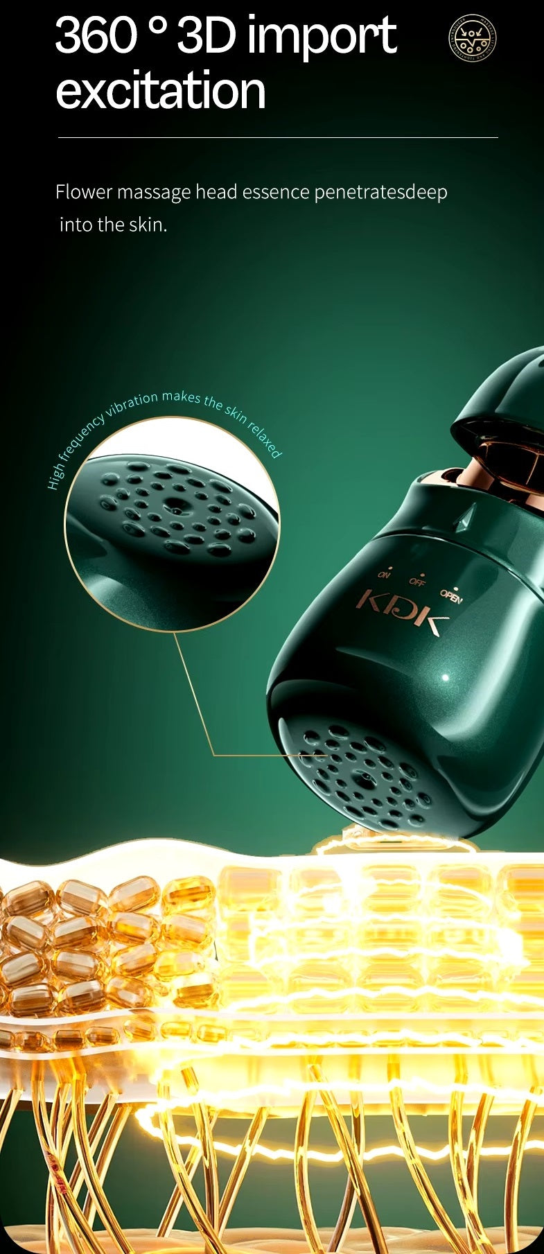 Multi-Functional Anti-Wrinkle Skin Rejuvenation Device - Neck, Face & Eye Lifting Massage Machine