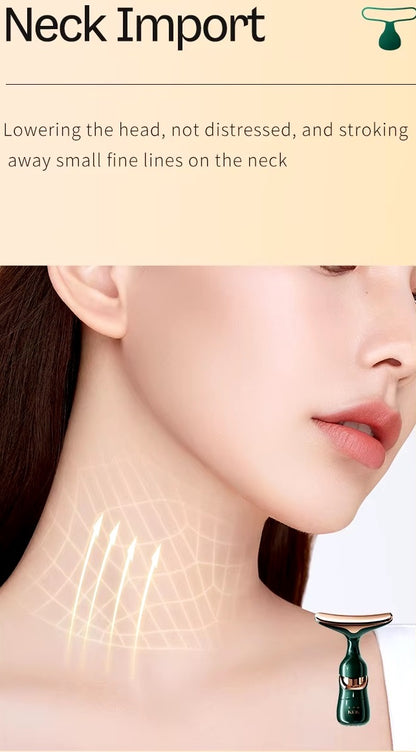 Multi-Functional Anti-Wrinkle Skin Rejuvenation Device - Neck, Face & Eye Lifting Massage Machine