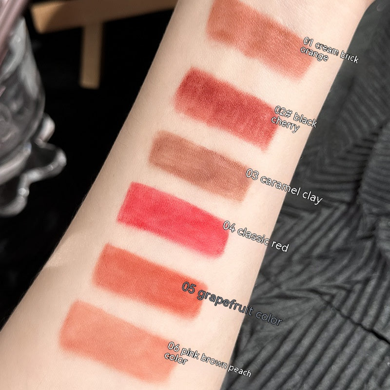 Waterproof Matte Lip Liner Pen – Rotating Lipstick, Long-Lasting Color