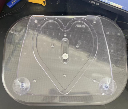 360-Degree Rotating Refrigerator Storage Tray – Space-Saving Organizer