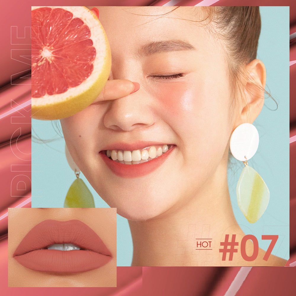 Non-Stick Velvet Matte Lip Gloss - Long-Lasting Lip Glaze