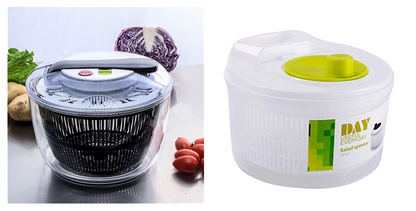 Multifunctional Vegetable and Fruit Dryer Salad Spinner - Kitchen Tool for Fast Drying and Cleaning