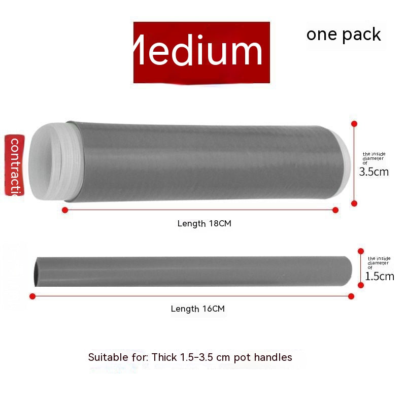 Handmade Non-Slip Silicone Insulation Sleeve for Kitchen – Heat Shield Gadget