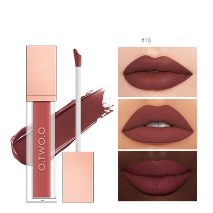 Non-Stick Velvet Matte Lip Gloss - Long-Lasting Lip Glaze