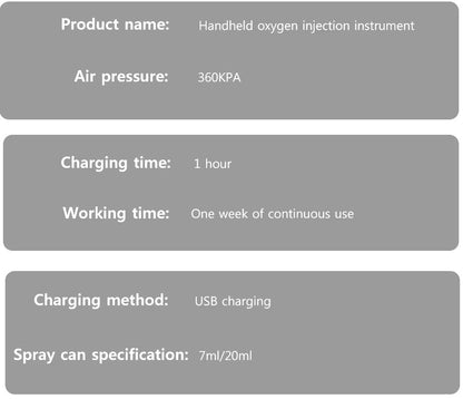 Household Oxygen Injection Beauty Device – Nano Spray Facial Hydrating Essence for Home & Salon Use