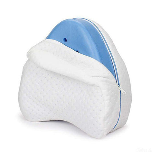 Heart-Shaped Memory Foam Knee Pillow for Pregnancy - Slow Rebound Leg Pillow for Comfort & Support