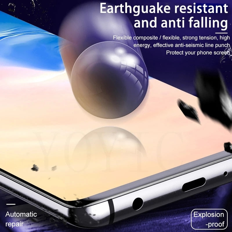 Hydrogel Screen Protector for Samsung Galaxy - 4pcs Full Cover