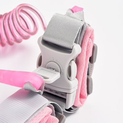 2M Anti-lost Traction Rope for Infants with Lock Key & Child Safety Bracelet