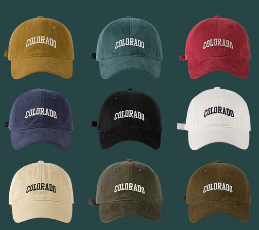 Fashionable Baseball Hat with Embroidered Letters – Large Size