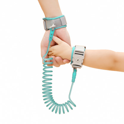 2M Anti-lost Traction Rope for Infants with Lock Key & Child Safety Bracelet