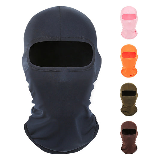 Ice Silk Outdoor Riding Mask – Windproof Face Protection for Men