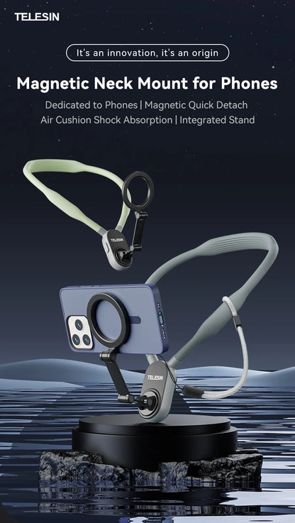 Magnetic Phone Hanging Neck Holder for Apple Devices